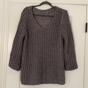 Grey Zara knit sweater